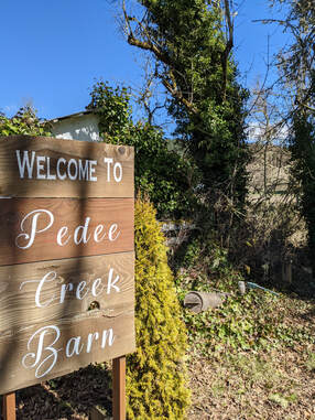 Welcome to Pedee Creek Barn