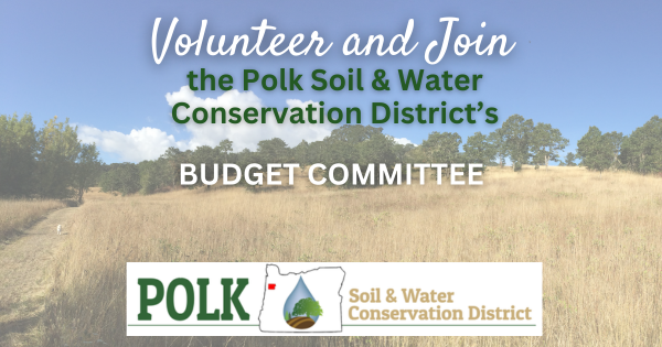 volunteer and join the polk soil and water conservation district's budget committee