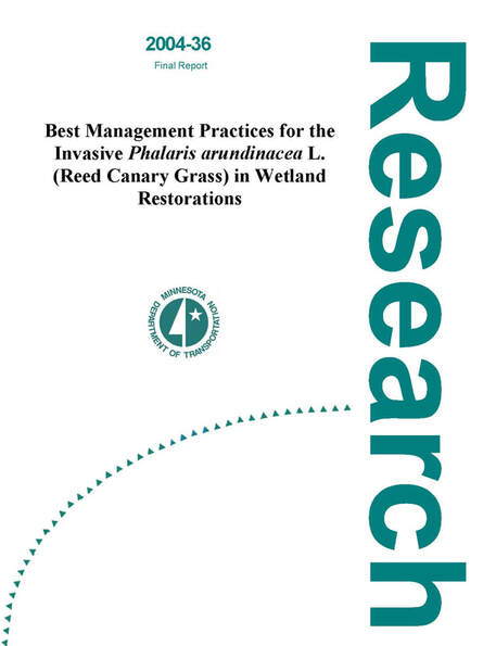 BEST MANAGEMENT PRACTICES FOR REED CANARY GRASS